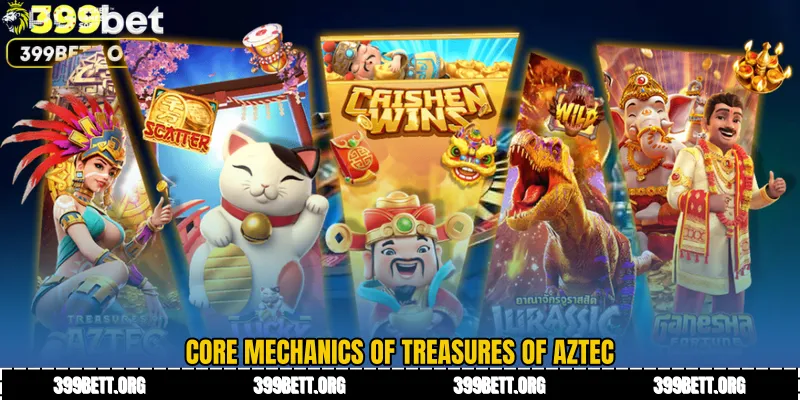 Core Mechanics of Treasures of Aztec