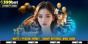 Invite 1 person 399BET - Smart Referral Wins Guide