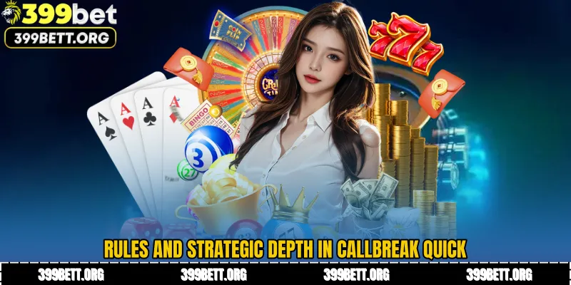 Rules and Strategic Depth in Callbreak Quick